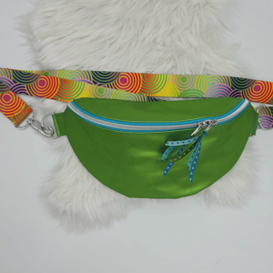 Gürteltasche - Grün - Kunstleder